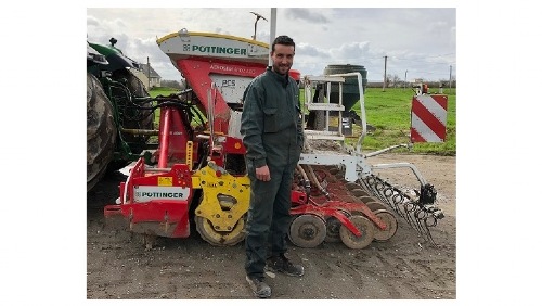 La SARL HERVE-LEMOINE sème toutes ses cultures à l’AEROSEM